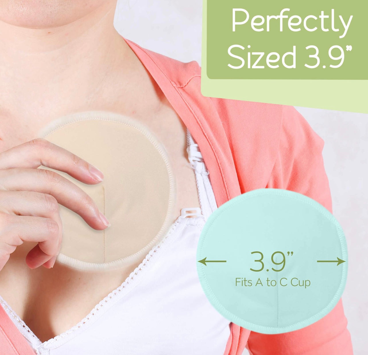 Comfy Nursing Pads with Comfy Contour