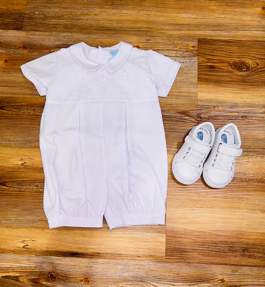 White Cross Romper