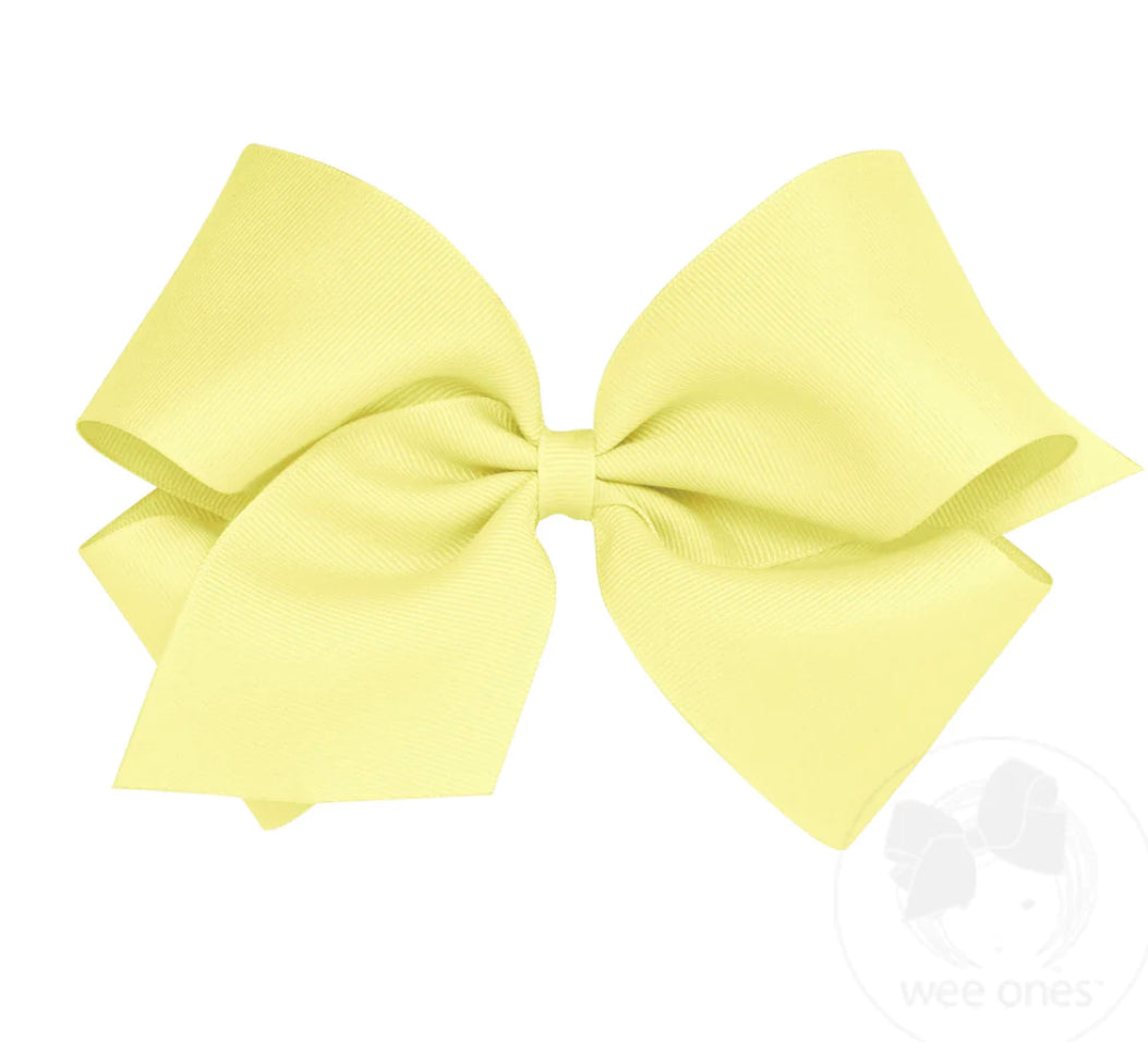 Yellow Grosgrain Bows