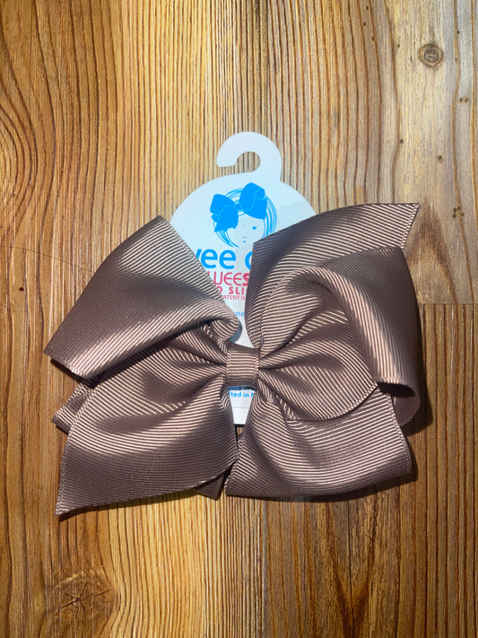 Brown Grosgrain Bows