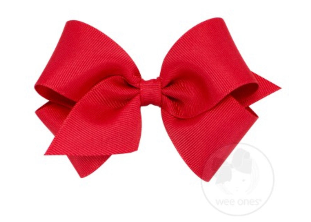 Red Grosgrain Bows