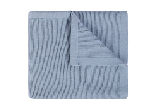 Ribbed Knit Blanket