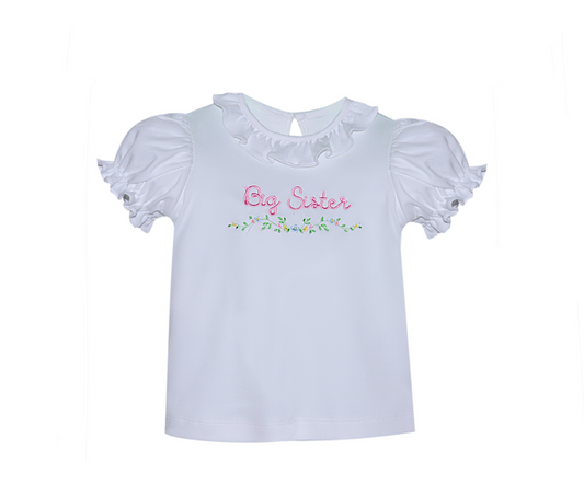 White Big Sister Blouse