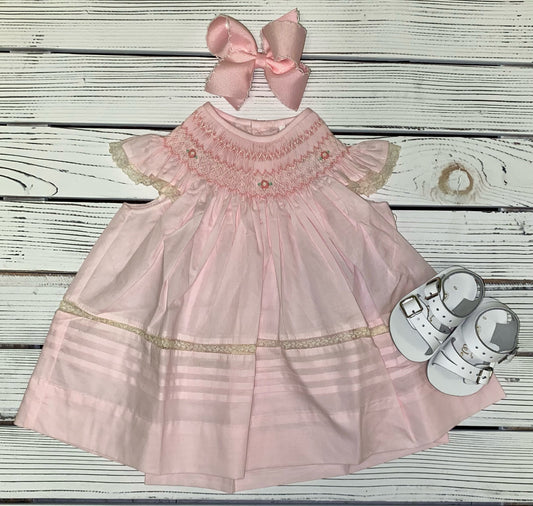 Pink Abigail Angel Bishop Dress