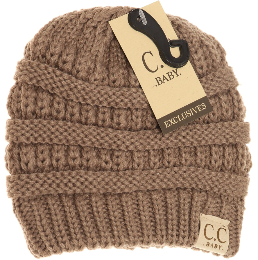 Baby Solid Knit Beanie